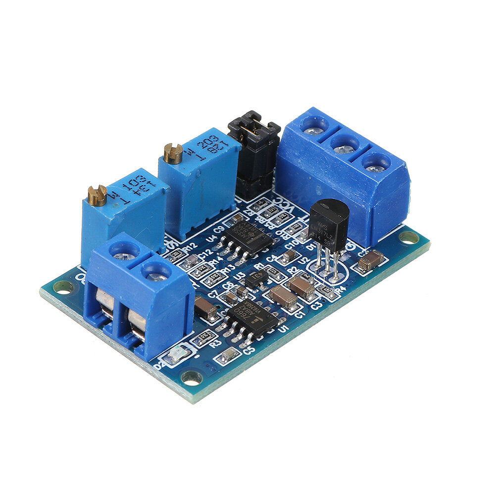 

4-20mA to 3.3V5V10V Voltage Transmitter Signal Conversion and Conditioning Current to Voltage Module
