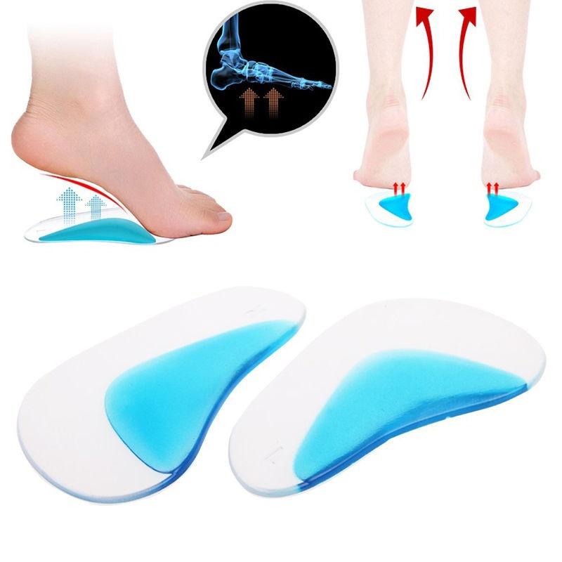 1 Pair Foot Care Cushion Correction Gel Arch Foot Support Pedicure Tools
