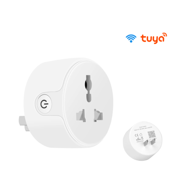 SMATRUL Tuya Wifi Smart Socket US to EU UK AU KR Plug Outlet Adapter Timing Smart Life App Works wit