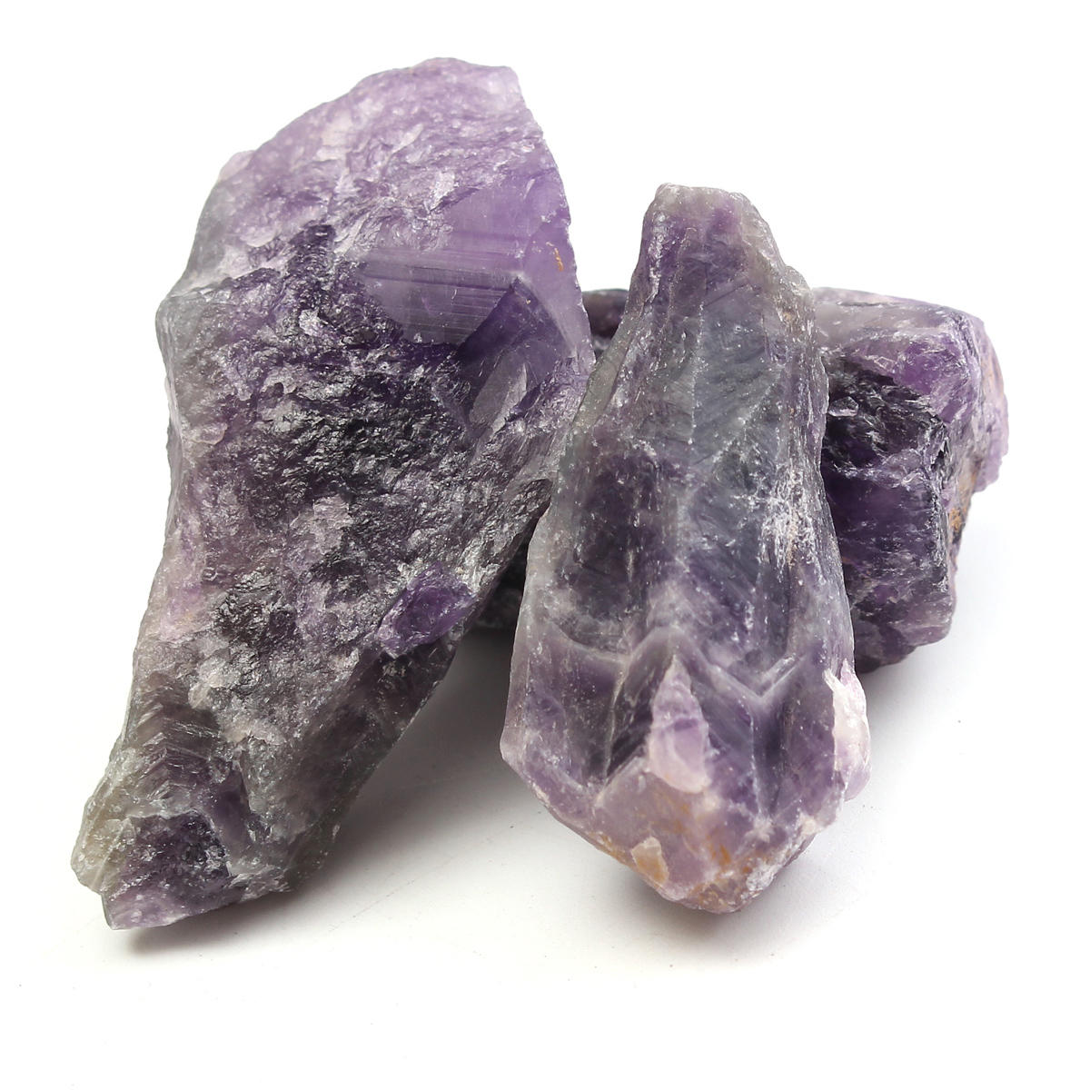 Beliebte 100g Natürliche lila Amethyst Punkt Quarz Kristall Rough Rock ProbeRSCW 