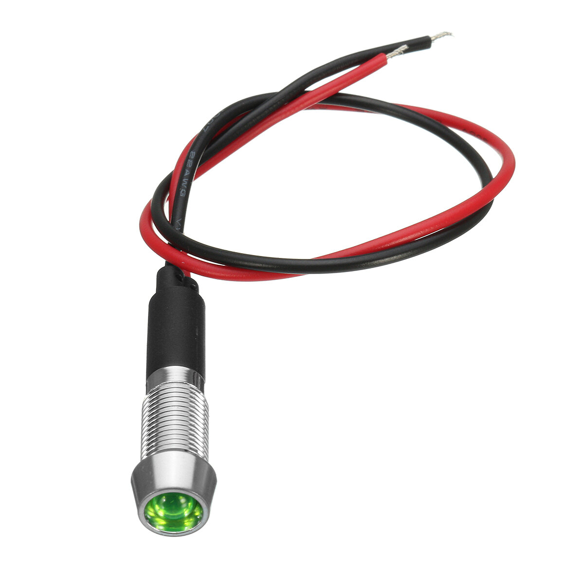 12V 8mm LED Indicator Metaal Waarschuwing Licht Lamp Pilot Panel Dash Auto Boot Truck Motorcycle