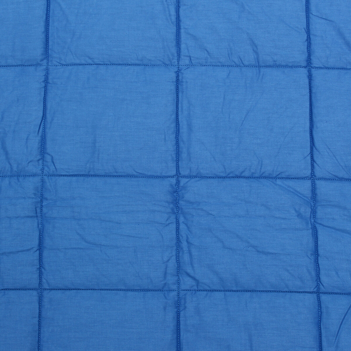 Cobertor ponderado de algodão sensorial pesado de 40x70 polegadas para alívio do estresse em viagens, acampamentos e em casa.