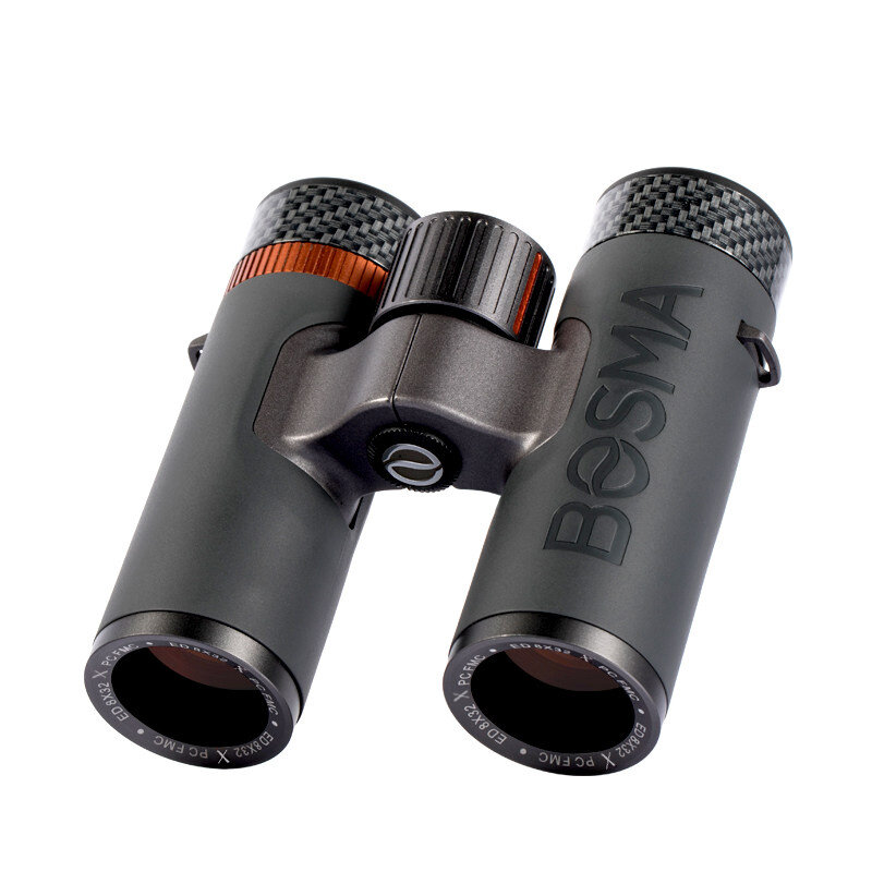 Jumelles étanches Bosma 8x32 avec vision nocturne, alliage de métal, prisme HD BAK4 et revêtement FMC pour télescope de camping et de voyage.