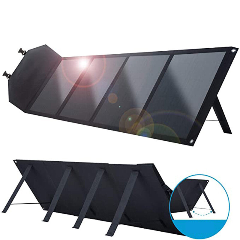 IPRee® 80W zonnepaneel Monokristallijn zonnepaneel Opvouwbare kit op zonne-energie voor het opladen van draagbare elektriciteitscentrales