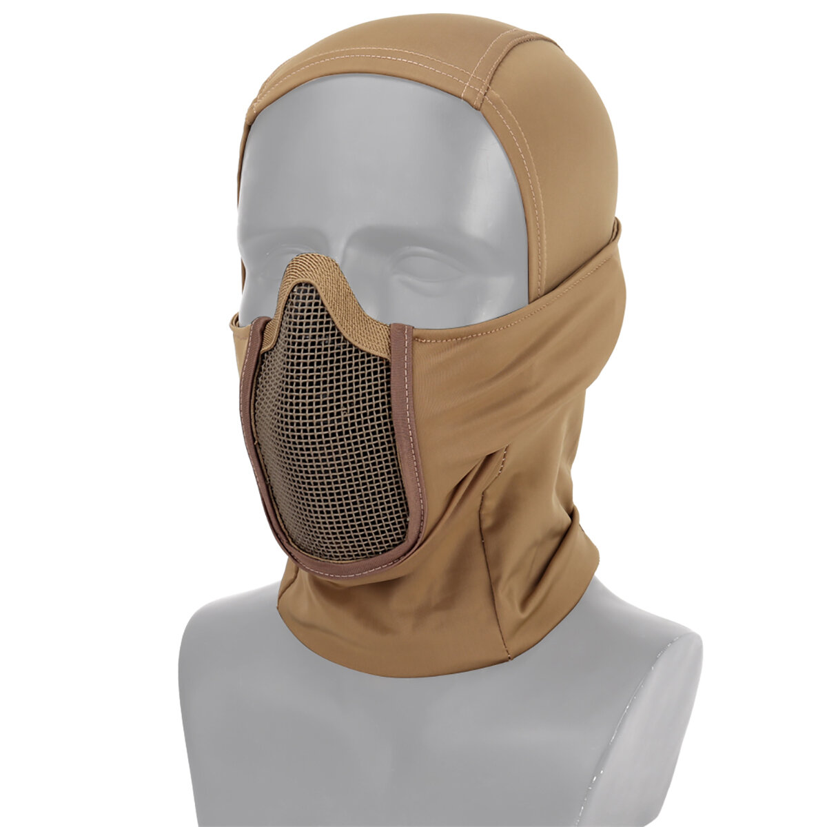 

Balaclava Mesh Mask Tactical Gear Full Face Neck Airsoft CS Hunting Cycling Hood
