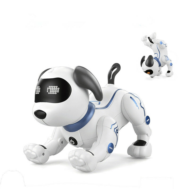 

LE NENG K16 электронное животное Домашние животные RC робот Собака инфракрасное управление сенсорное управление голосово