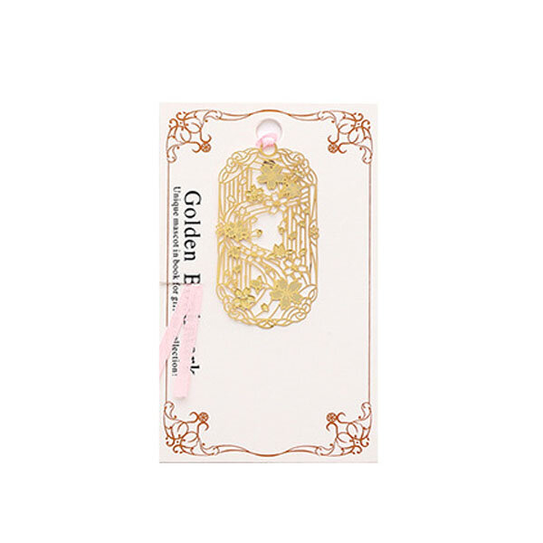 Chinese Style Cherry Blossom Series Metal Hollow Bookmark For Student 10 Pcs, Banggood  - buy with discount
