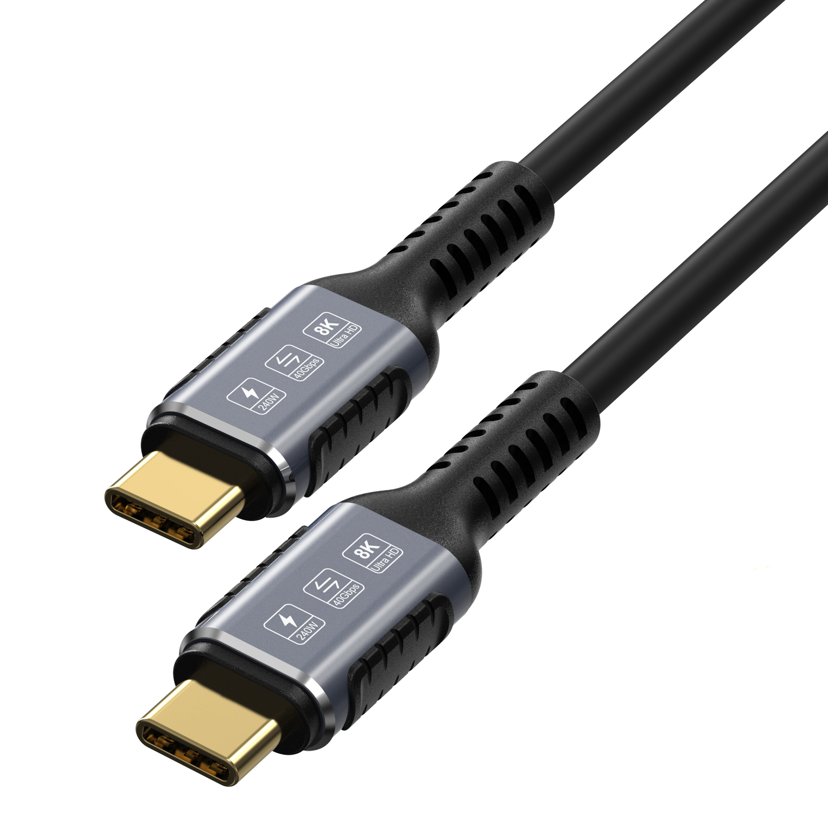 USB4.0 Gen 3 PD240W USB C naar C-kabel Datakabel opladen 40Gbps PD3.1 8K 30Hz 4K 144Hz