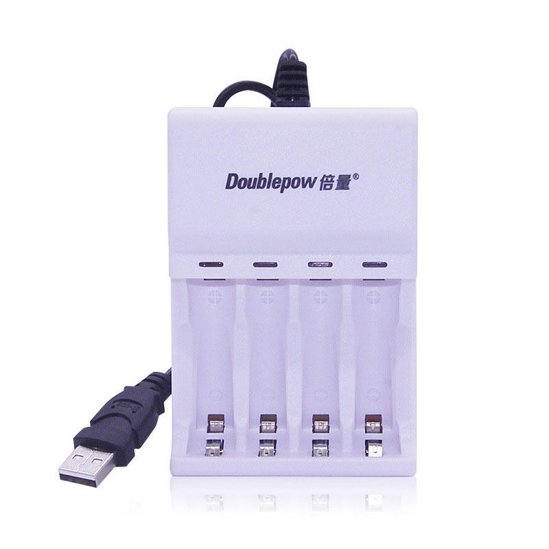 

Doublepow U82 USB 4 Slot 1.2V Rechargeable AA AAA Battery Charger