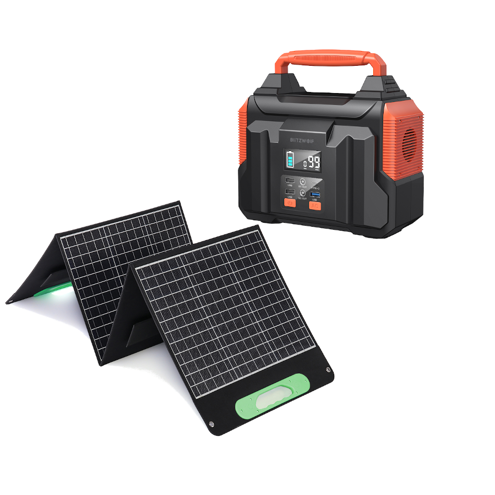 best price,blitzwolf,bw,pg7,222wh,60000mah,power,station,with,150w,solar,discount