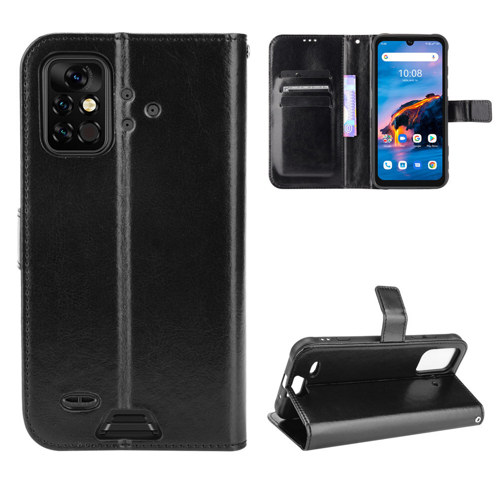 Bakeey for UMIDIGI Bison Pro Case Magnetic Flip with Multiple Card Slot Folding Stand PU Leather Sho