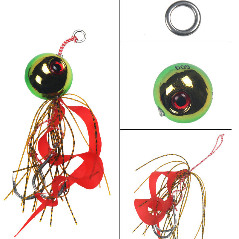 

ZANLURE 1 Pcs 200g Fishing Lures 3D Fisheye Design Hard Bait Fishing Tackle Accessories
