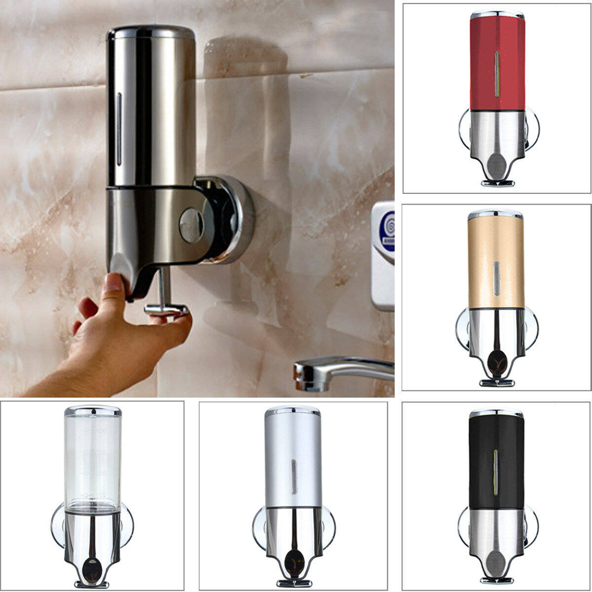 wall mounted pump soap dispenser