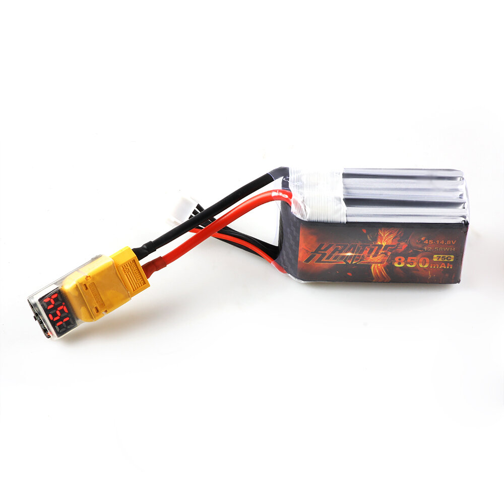 HGLRC Thor Lipo Batteriutladdare w / XT60 Plug Support 2-6S Lipo Batteri för FPV Drone FPV Racing