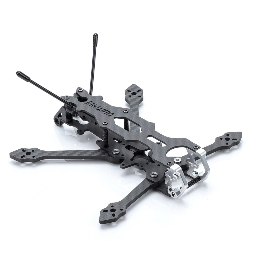 

Diatone Roma L3 3 Inch 147mm Carbon Fiber Frame Kit 20×20/26.5×26.5mm Mounting Hole for RC Drone FPV Racing