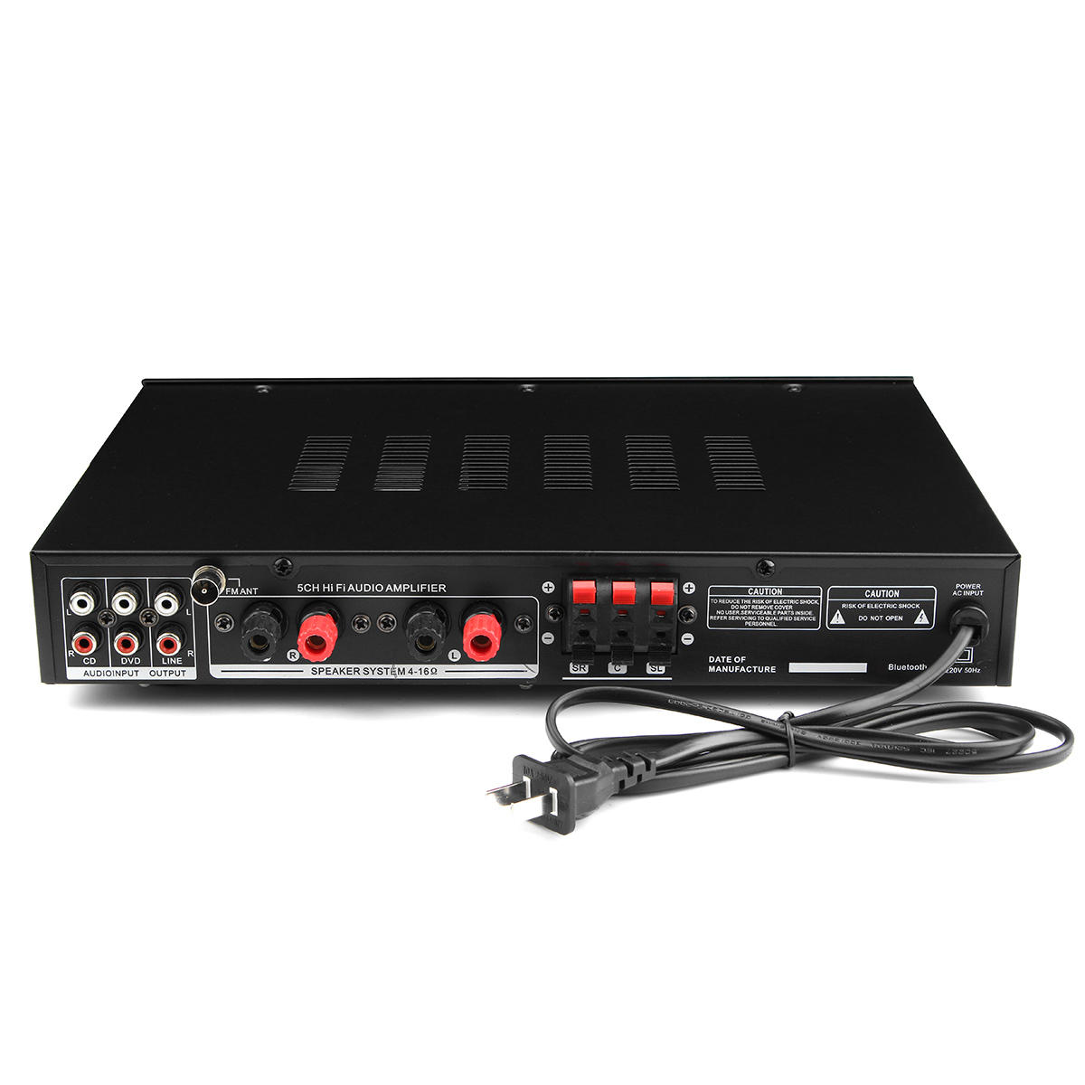 

110V 720W 5CH Bluetooth Stereo AV Power Surround Amplifier for Karaoke Cinema