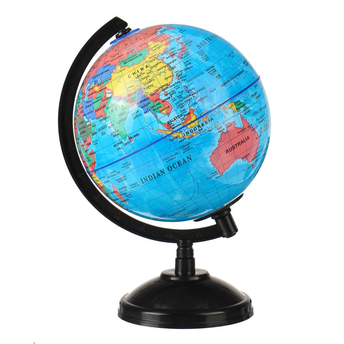 LED Verlichte Wereldbol USB Aangedreven 14 cm Draaibare Wereldbol Model Voor Kinderen Onderwijs Woon