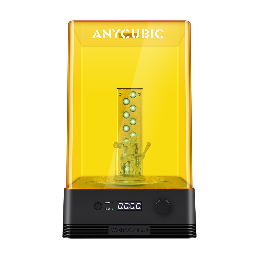 Anycubic® Wash & Cure 2.0 Dual Purpost Alles in één machine 2-in-1 UV Harsmodel uitharding voor 3D-printers