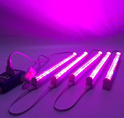 (5 stuks / veel) LED Grow Light 660nm Rood en 455nm Blauw LED Lamp voor Planten Ingangsspanning 85-2