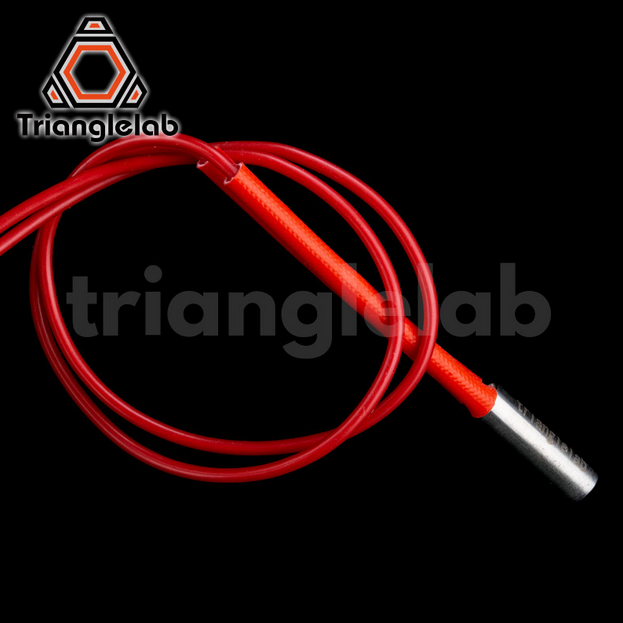 Trianglelab® / Dforce® 6*20MM 12V/24V 40W Heater Cartridge With 100CM cable For 3D Printer for PT100 HOTEND Volcano MK8