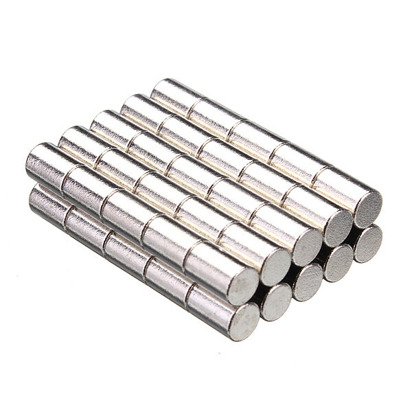 50pcs N52 Strong Cylinder Magnets Rare Earth Neodymium 4*6MM
