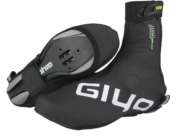 غطاء حذاء GIYO RD-100 لركوب الدراجات الدافئ مقاوم للرياح ومضاد للماء ومريح لركوب الطرق