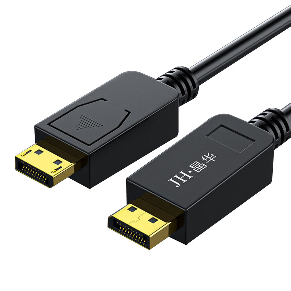 JH H510C 8K DisplayPort1.4 Cable DP1.4 Male to Male HD Cable 32.4Gbps HDR 3D Conection Cable for TV Projector Desktop PC