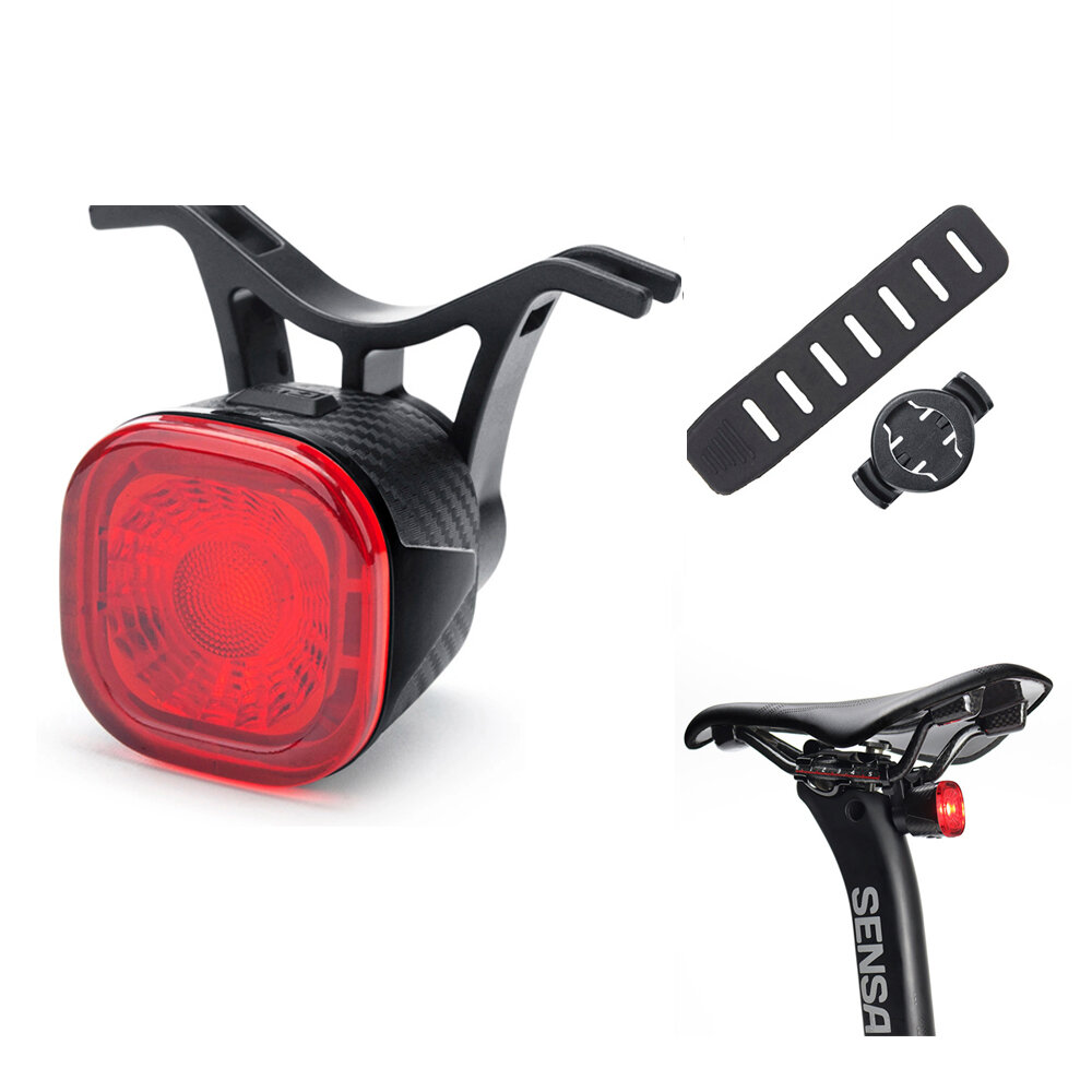 ANTUSI Q2S Bike Taillight Intelligent braking sensor 260mAh Battery 4 Light Modes Type-C Charging IPX6 Waterproof Wear-r