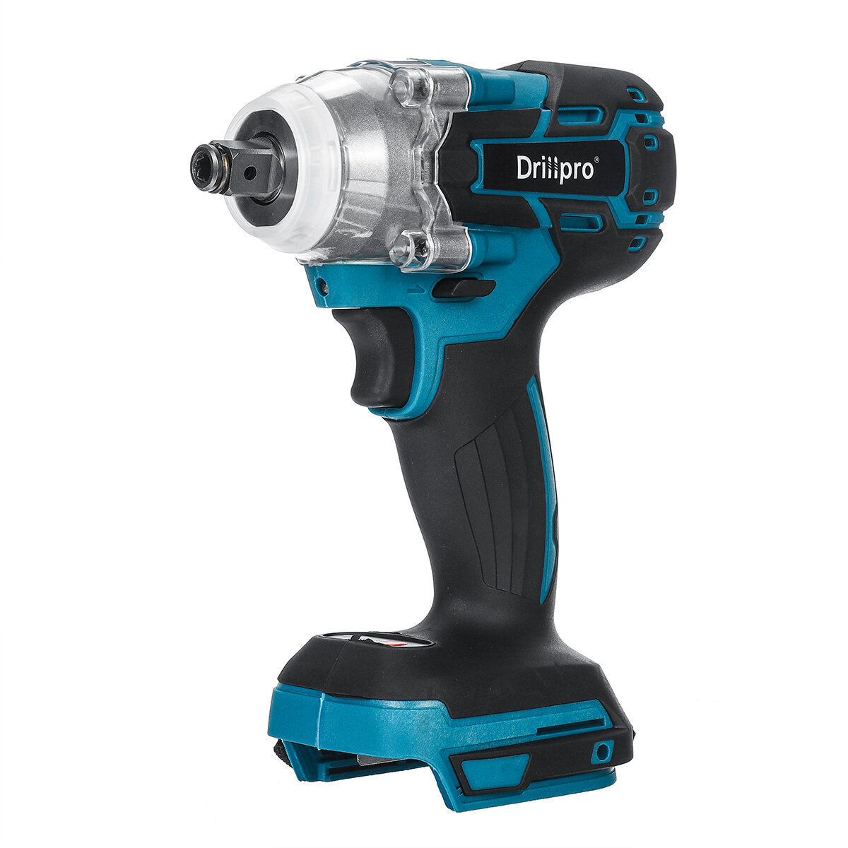 Drillpro 18V Cordless Brushless Impact Wrench Screwdriver Stepless Speed Change Switch Adapted...