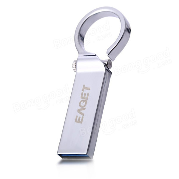 EAGET U96 USB3.0 USBFlashドライブポータブルペンドライブ32Gサムドライブ（キーリング付き）