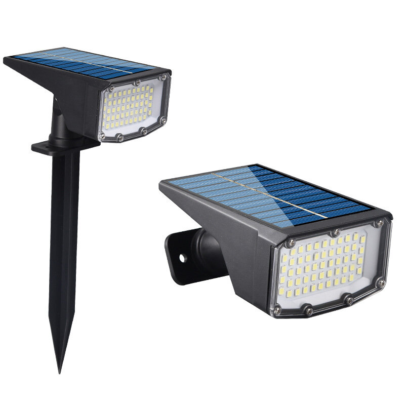 

53LED Solar Spotlights Outdoor Waterproof Ground Plug Lawn Lamp Home Outdoor Landscape Courtyard Lamp Garden Tree Lamp