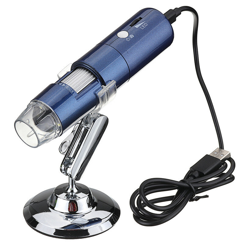 

8 Led WIFI Цифровой USB-микроскоп Эндоскопическая лупа Видео камера 1080P 1000X
