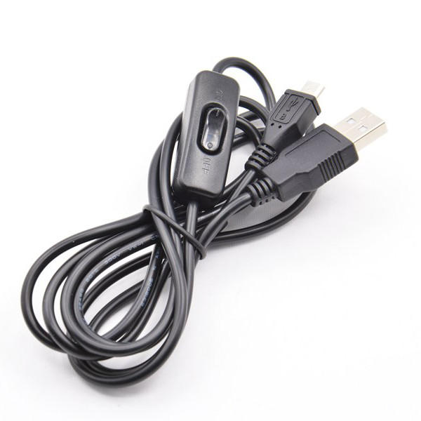 USB Power Cable With Switch ON/OFF Button For Raspberry Pi Banana Pi