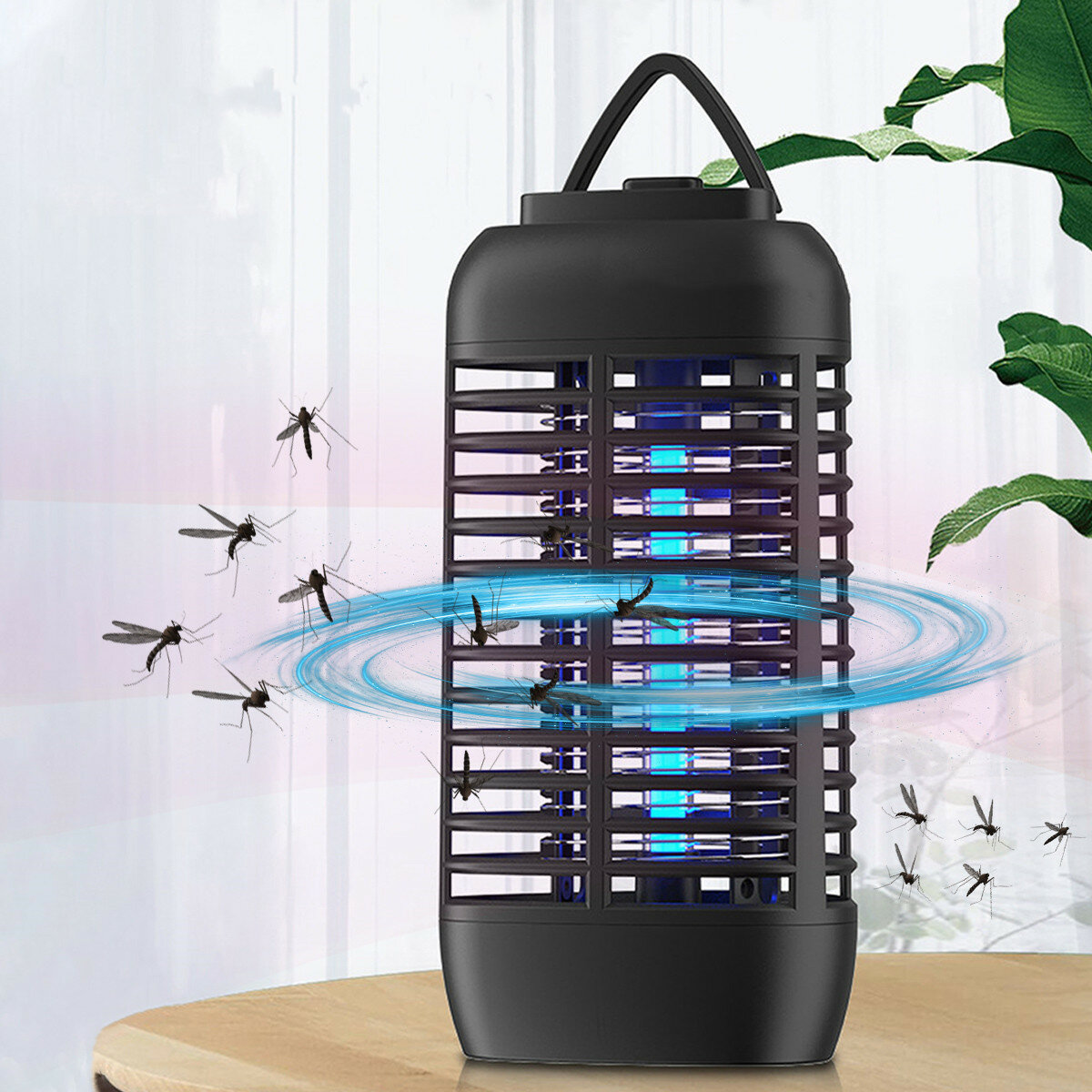 Draagbare Elektronische Insect Killer Outdoor Mosquito Zapper UV Licht Pest Trap Fly Gnat Mot Insect