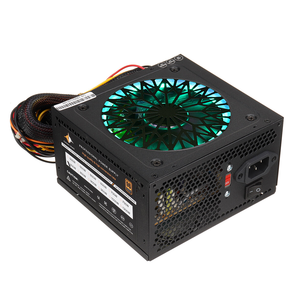 650W/800W/1000W Passieve PFC Gaming Computer Voeding Pc-voeding