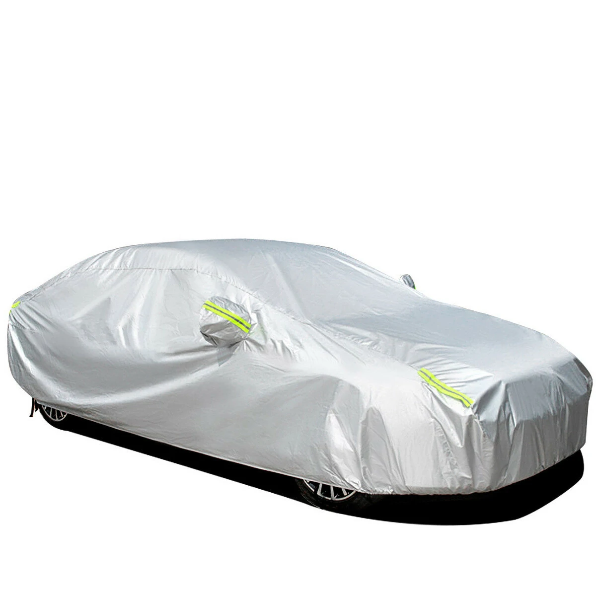 190T Car Cover Indoor Outdoor Snow Sun UV Snow Dust Resistant Protection Universal