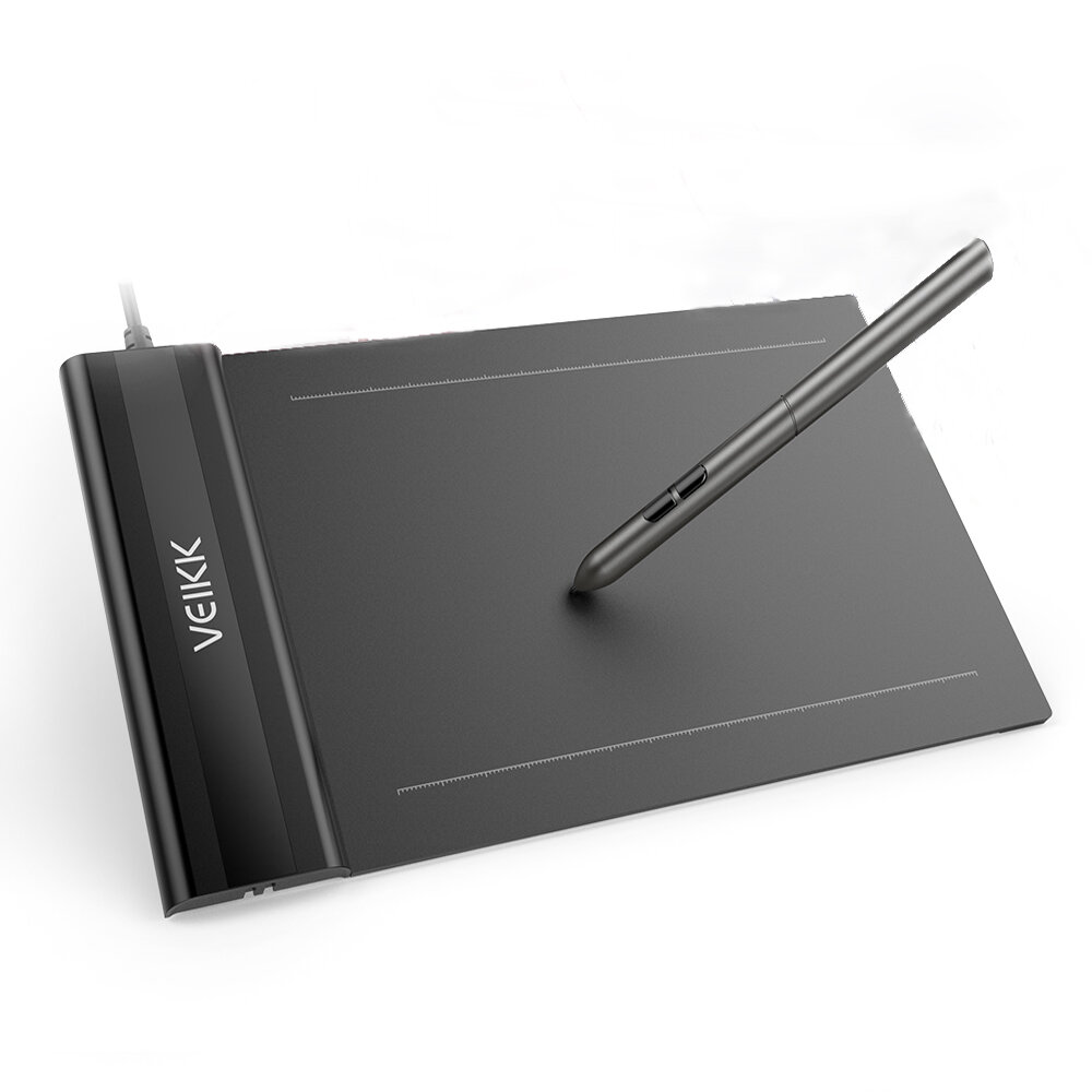 VEIKK S640 6x4 Inch Grafische Tekening Tablet Ultra Dunne OSU Nieuwe Digitale Tekening Tablet met Ba