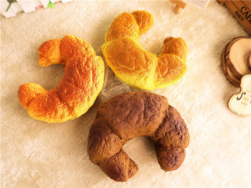 Croissant Brood Squishy 13CM Super Slow Rising Originele Verpakking Squeeze Toy Leuke Gift