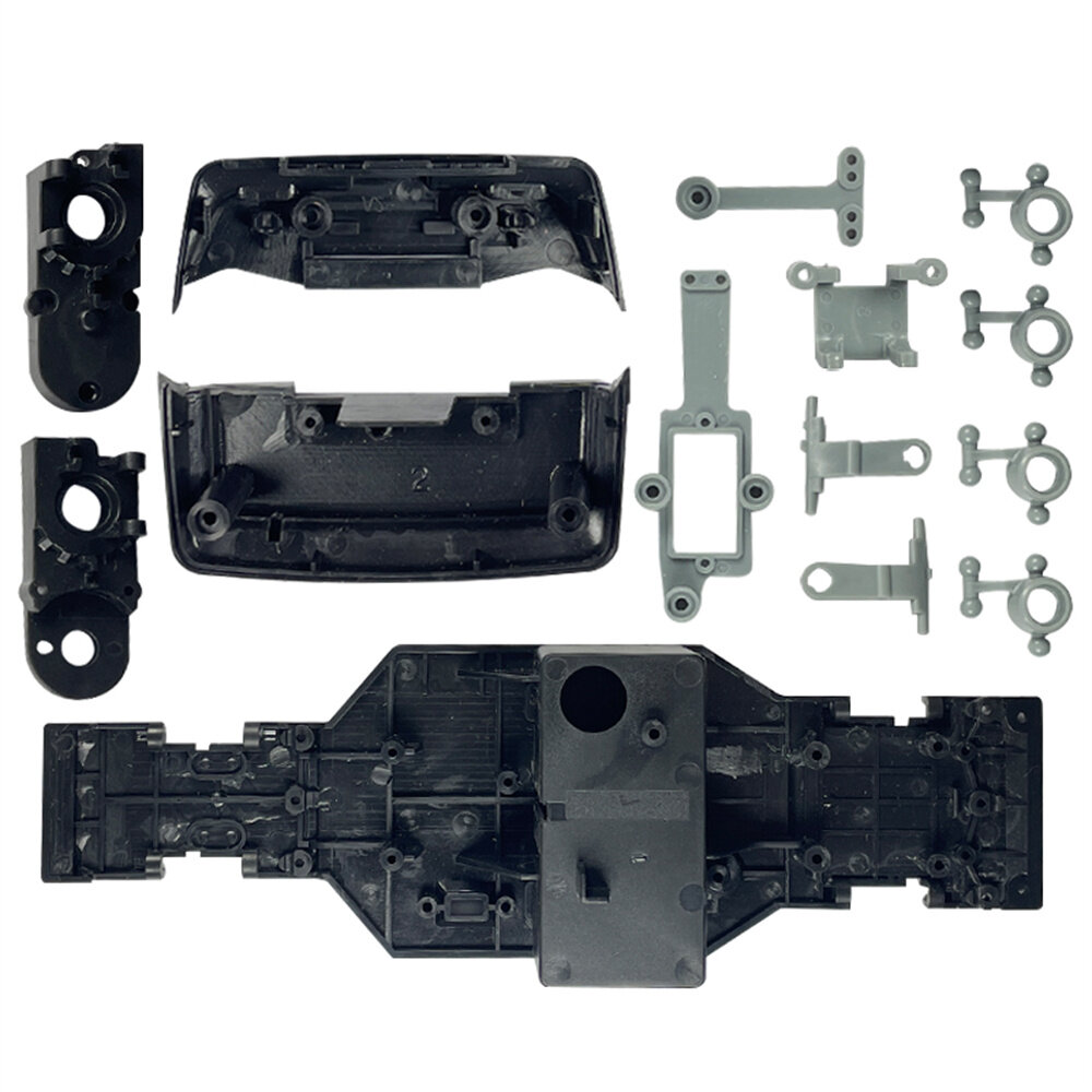 Upgraded Chassis Bottom Plate Set for LDR/C LD-A86 1/18 RC Vehicles Models Spare Parts