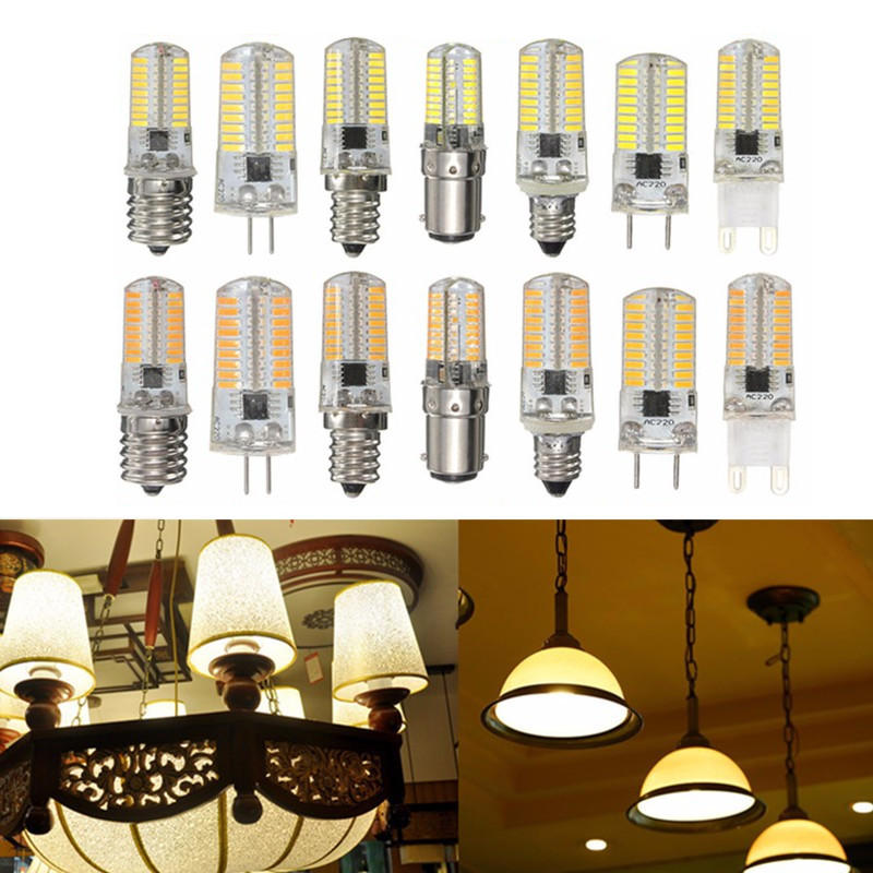 G4/G8/G9/E12/E14/E17/BA15D LED bulb 3W 80-3014SMD Dimmable Lamp Equivalent 30W 