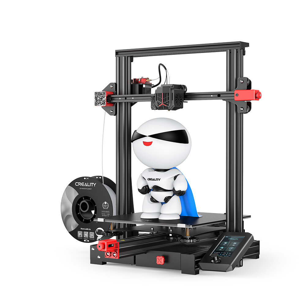 

Creality 3D® Ender-3 Max Neo 3D Printer 300x300x320mm Print Size/32-bit Silent Mainboard/CR-Touch Auto Leveling
