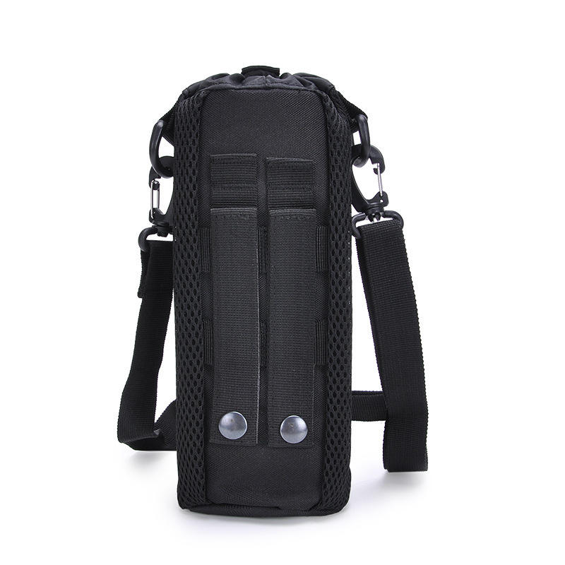 KALOAD JD024 17x8cm Tactical Water Bottle Storage Bag Kettle Pouch Water Cup Waist Shoulder Bag