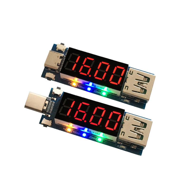 

Bakeey Type-C Detection Instrument PD Fast Charging Discharge DC Digital Display Voltage Current Meter Detection Instrum