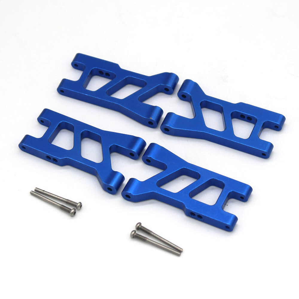 4PCS Metal Upgraded Front Rear Lower Swing Arms for TRAXXAS LATRAX Teton 1/18 RC Car Vehicles Model 