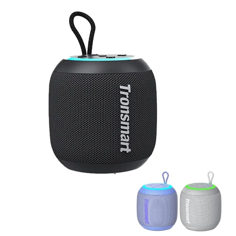Στα 27.41€ από αποθήκη Κίνας | Tronsmart T7 Mini Portable Speaker bluetooth V5.3 Speaker Bass IPX7 Waterproof 18h Playtime TWS LED Modes Wireless Speaker