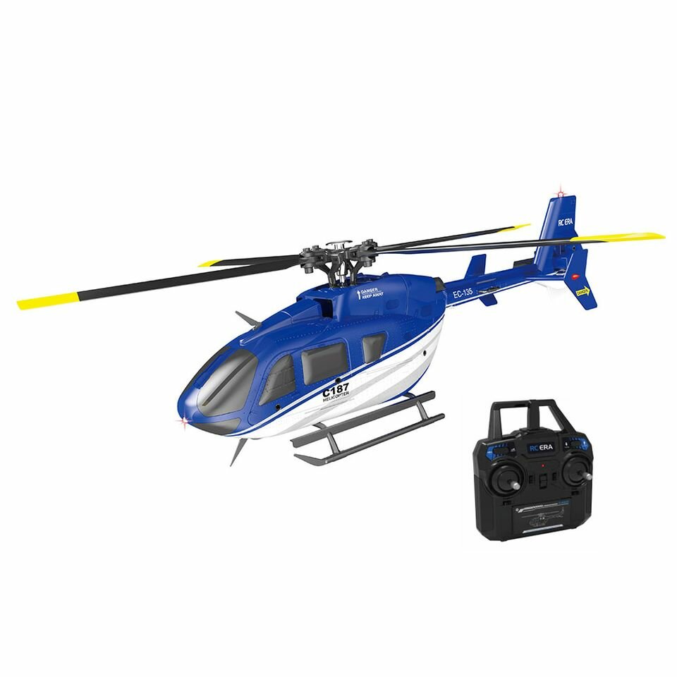 RC ERA C187 2.4G 4CH 6-Axis Gyro Optical Flow Localization Altitude Hold Flybarless Scale RC Helicop