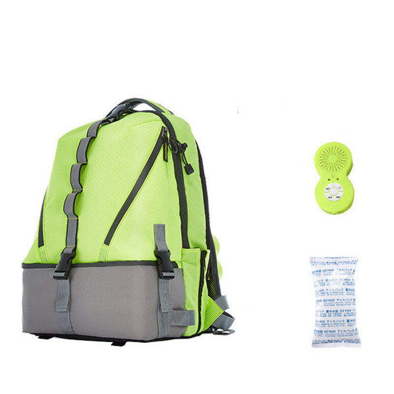IPRee®26L防水アイスクーラーバックパック、Bluetoothスピーカー付き屋外ハイキングクライミングリュックサック 