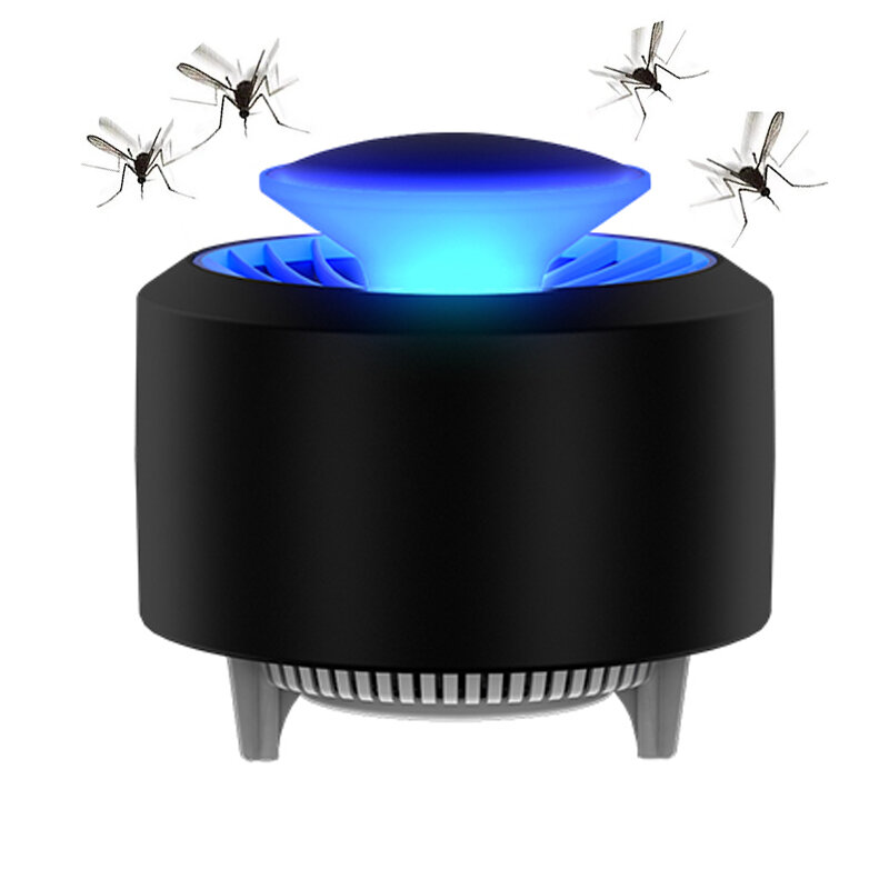 USB электрический отпугиватель комаров-убийца Ультрафиолетовый фотокатализатор Ловушка света Антикомарин на открытом воздухе Кемпинг Путешествия