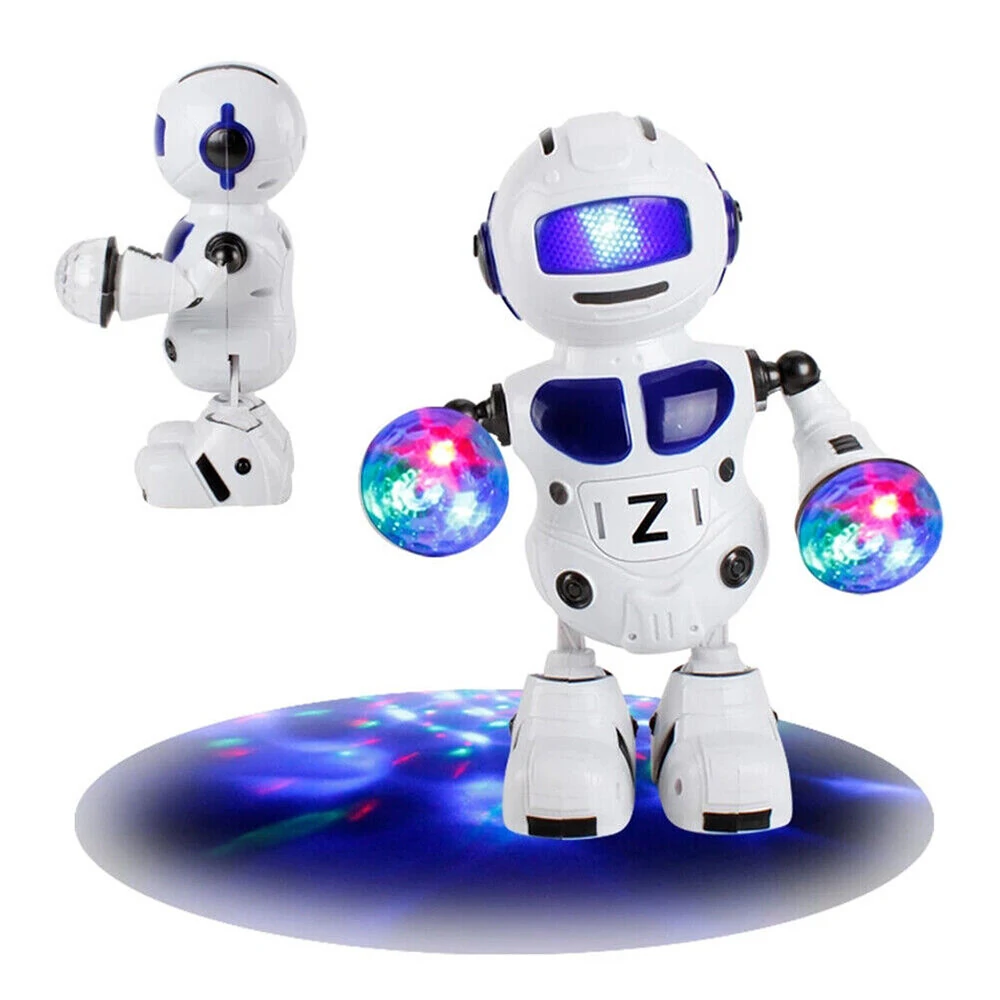 Laser Robot Electric Dancing Educational Creative Children's Light Music Toy