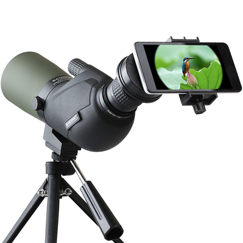IPRee ™ 15-45X60A Travel Monoculaire Bird Watching Telescope Spotting Scope HD Optische Zoom Lens oculair
